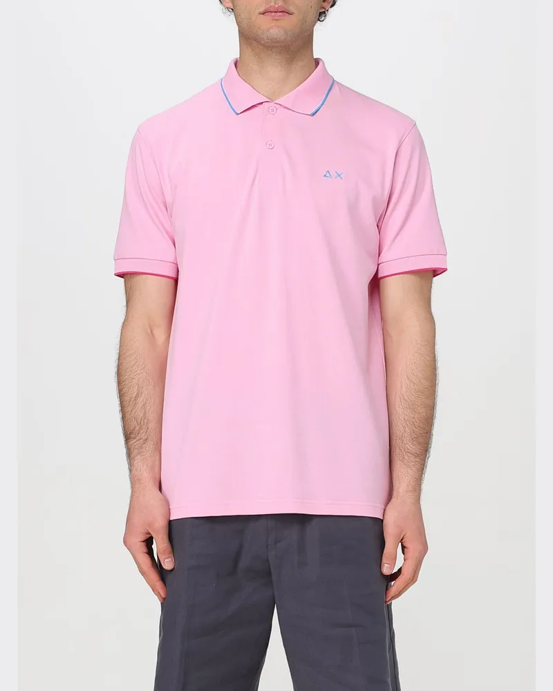 Sun68 Polo herren Pink