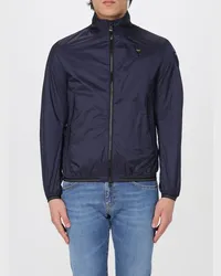 Blauer Jacke Blau