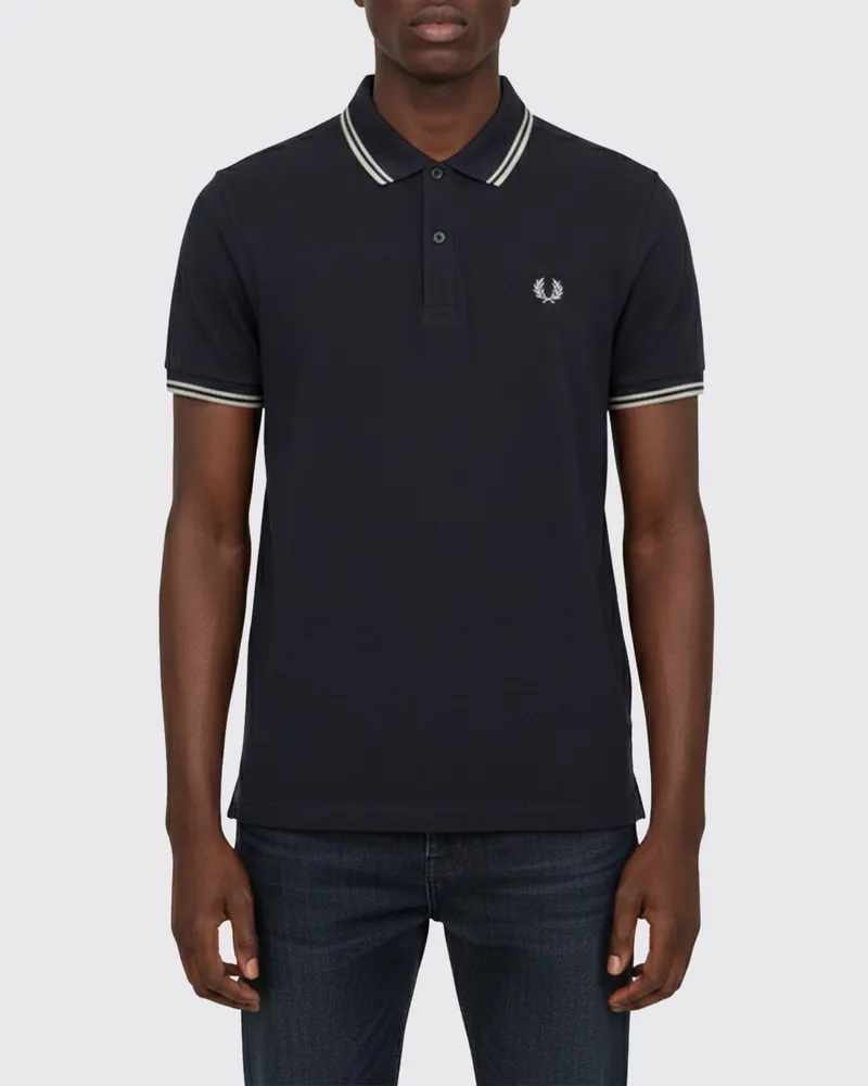 Fred Perry T-shirt herren Blau