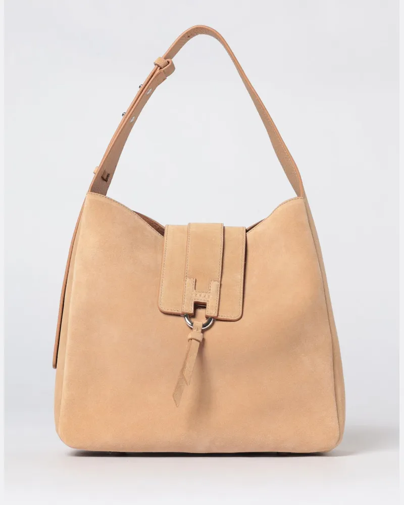Hogan Schultertasche damen Beige