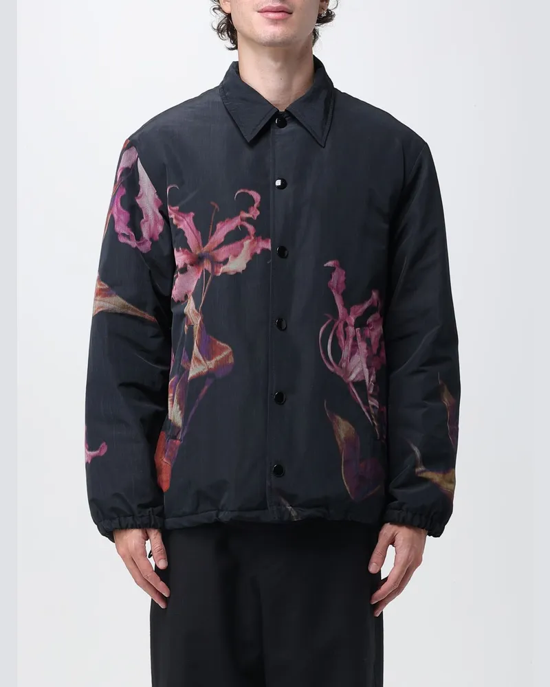 Dries van Noten Jacke herren Schwarz