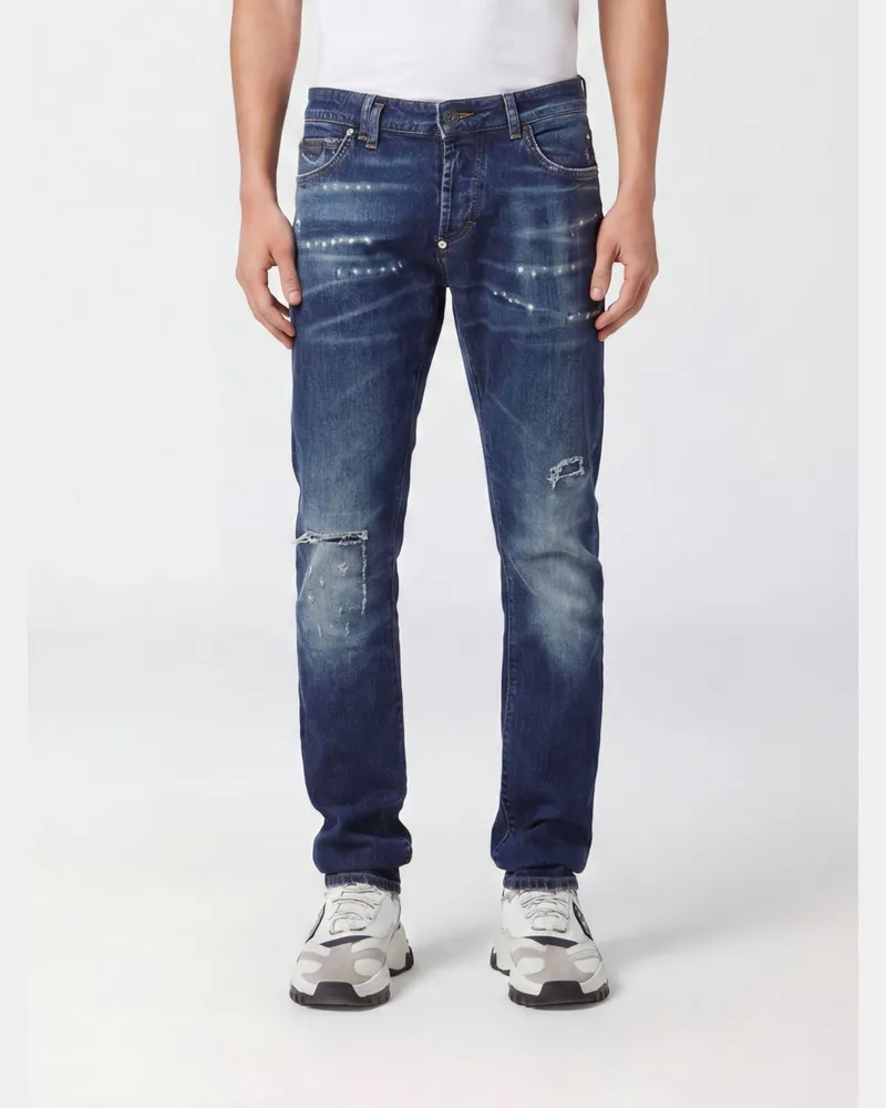 Philipp Plein Jeans herren Blau
