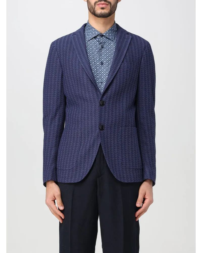 Etro Blazer herren Blau