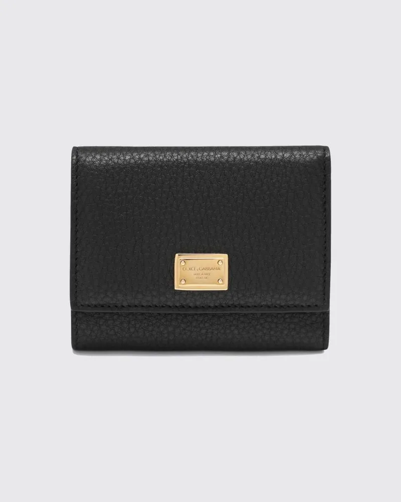 Dolce & Gabbana DOLCE  GABBANA Geldbörse damen Dolce & Gabbana Schwarz