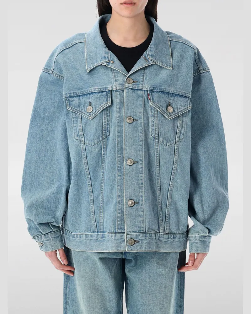 Junya Watanabe Mantel damen Blau
