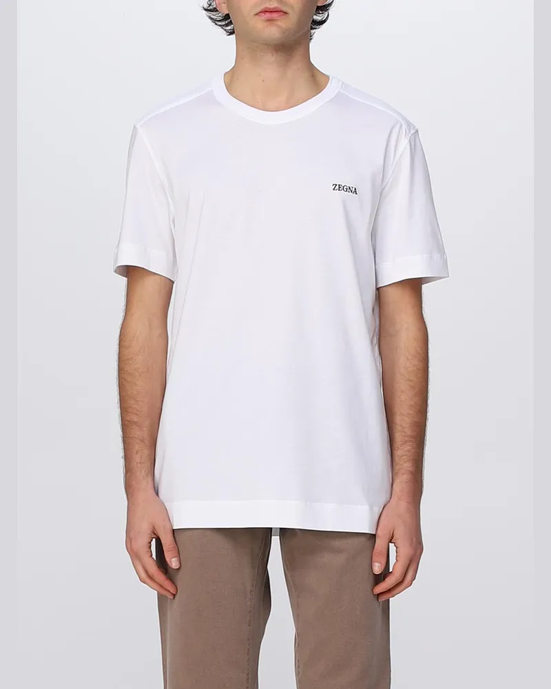 Ermenegildo Zegna T-shirt herren Weiß