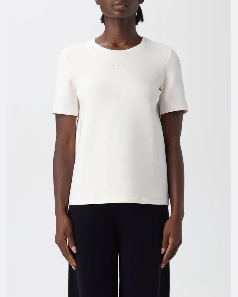 Max Mara T-shirt damen Max Mara Weiß