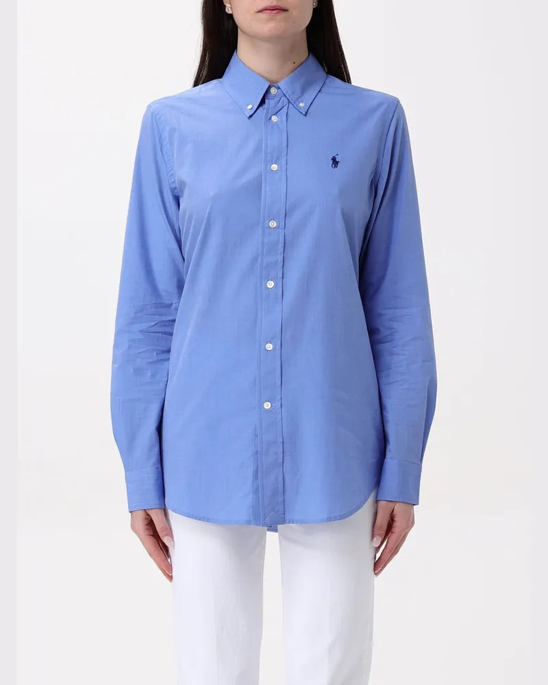 Ralph Lauren Hemdbluse damen Blau