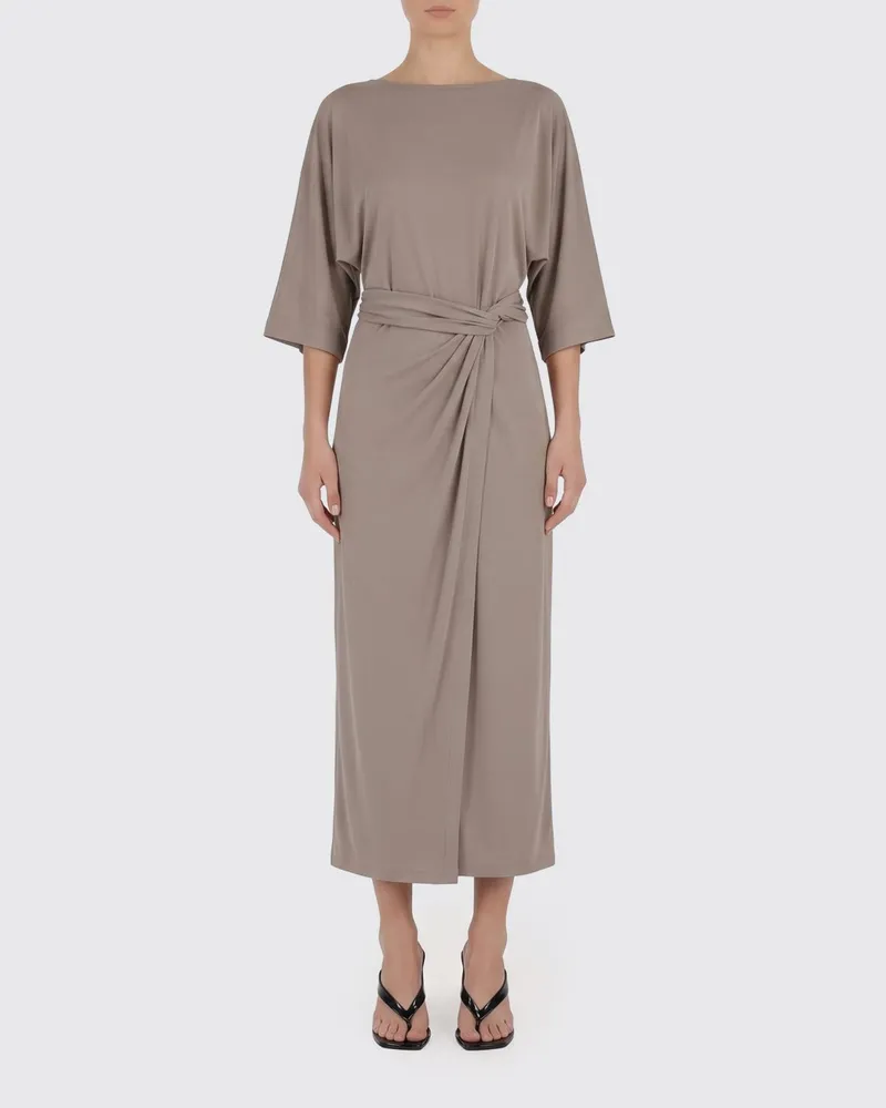 MEIMEIJ Jersey-Midikleid Grau