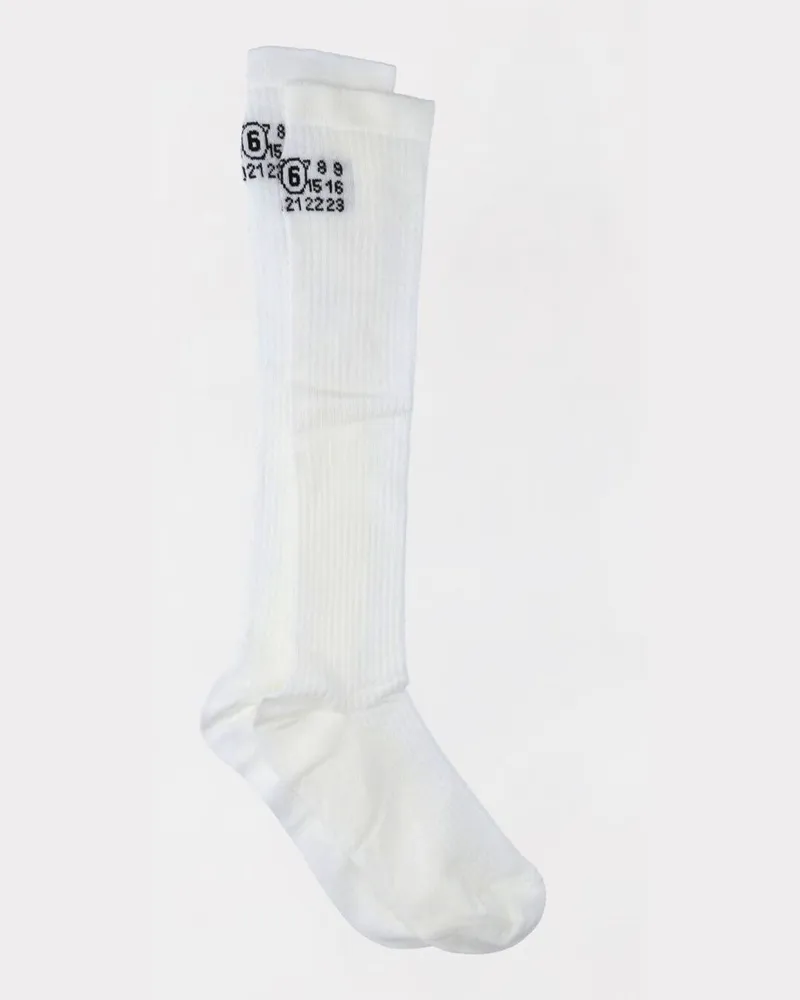 Maison Margiela Strümpfe damen Weiß