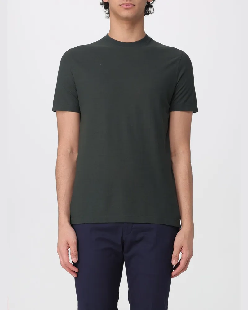Zanone T-shirt herren Blau