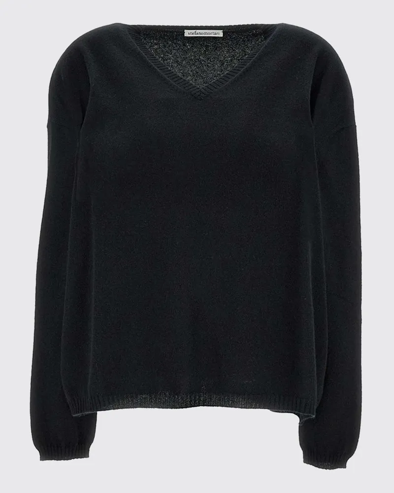 Stefano Mortari Pullover damen Schwarz