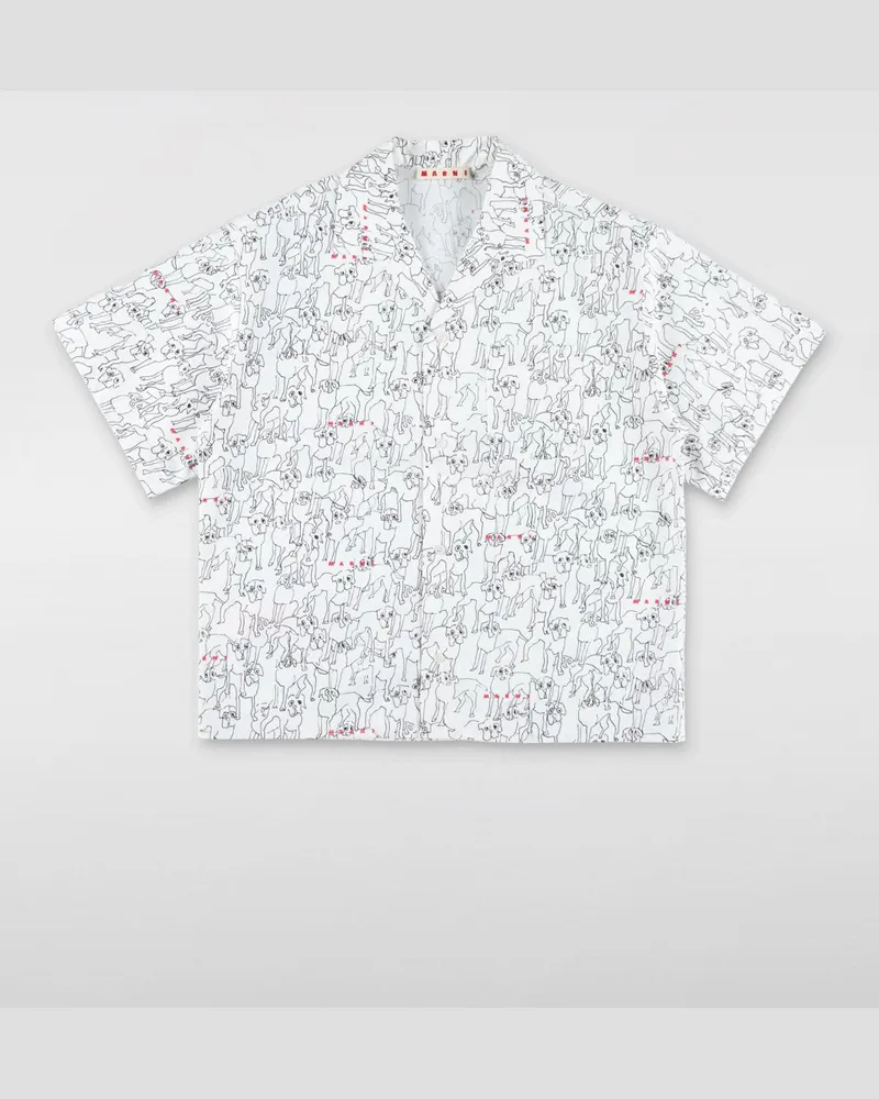 Marni Hemd kinder Weiß