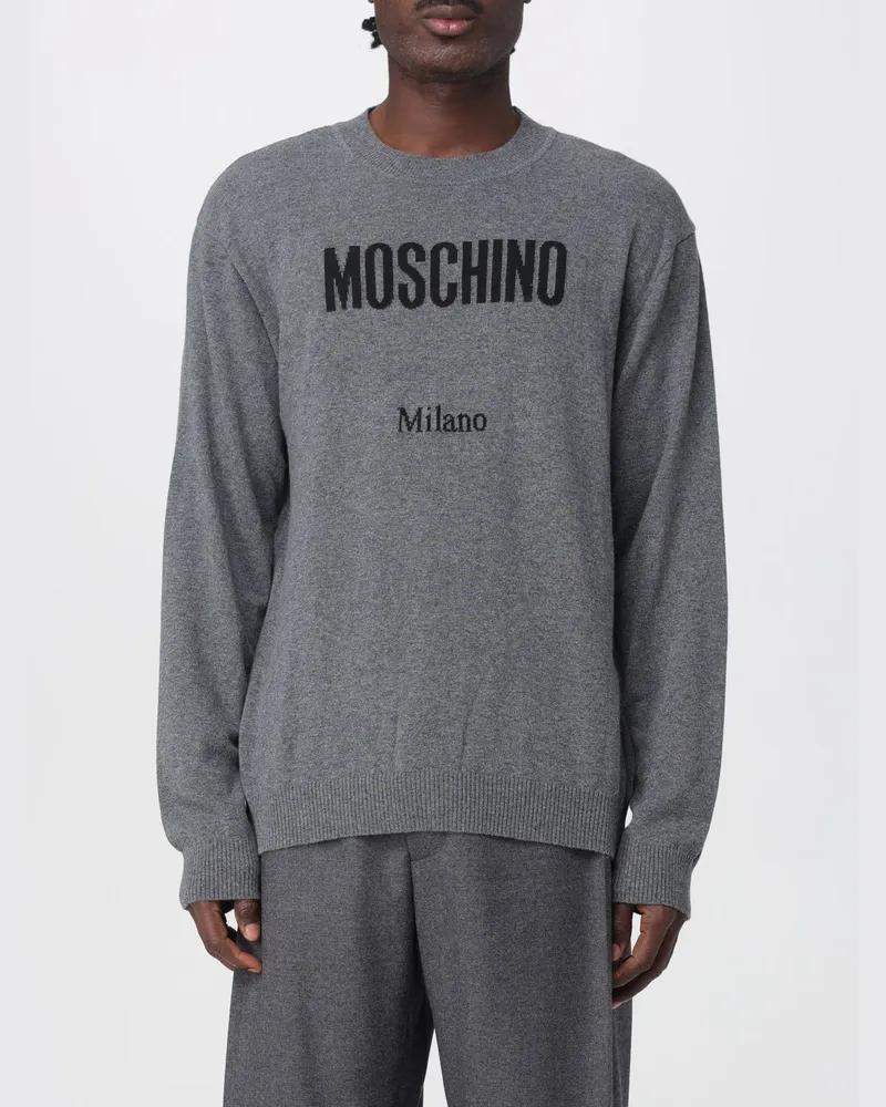 Moschino Pullover herren Grau