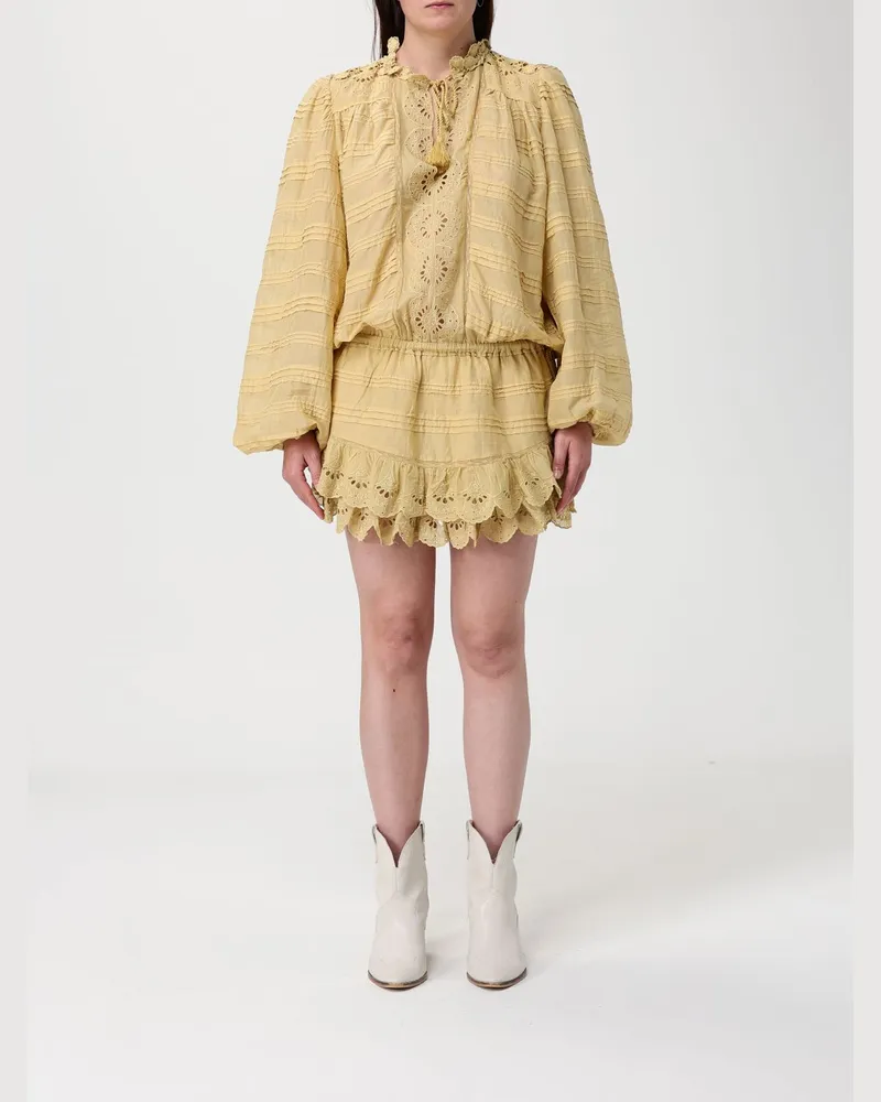 Étoile Isabel Marant Kleid damen Gelb