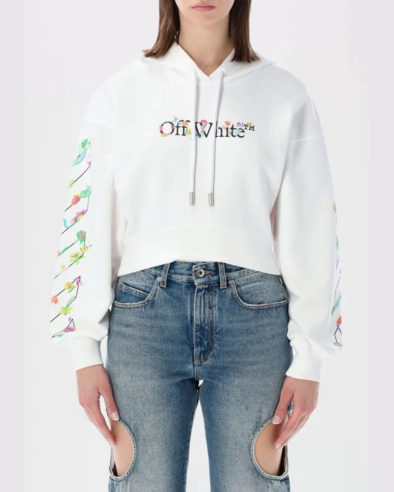 OFF-WHITE Sweatshirt damen Weiß