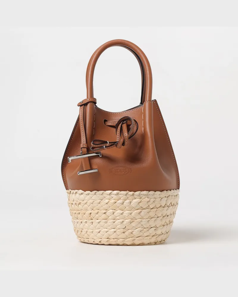 TOD'S Schultertasche damen Leder