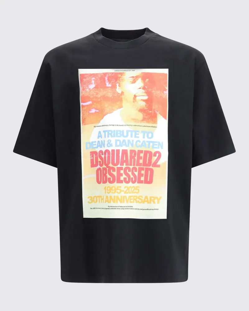 Dsquared2 T-shirt herren Schwarz