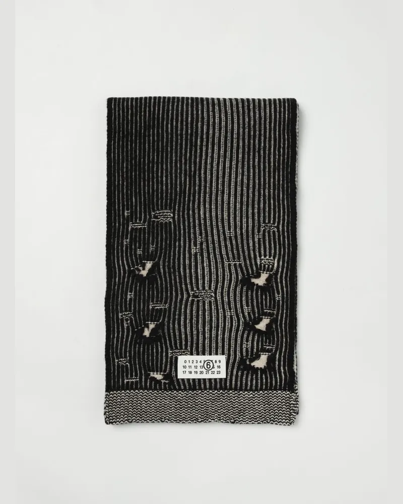 Maison Margiela Schal damen Schwarz