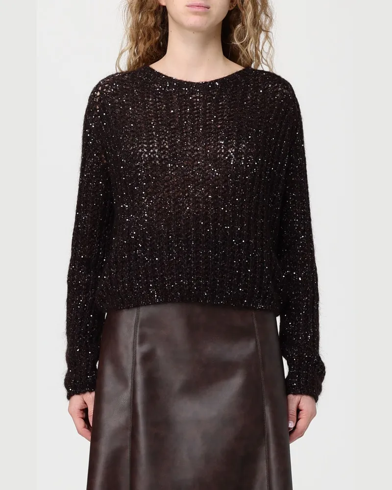 Kaos Sweatshirt damen Braun