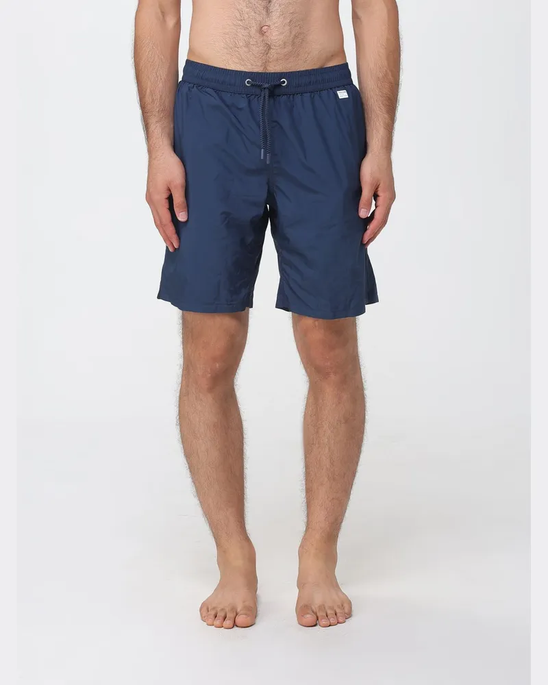 MC2 Saint Barth Badeshorts von aus Polyester mit elastischem Bund und Logo Navy