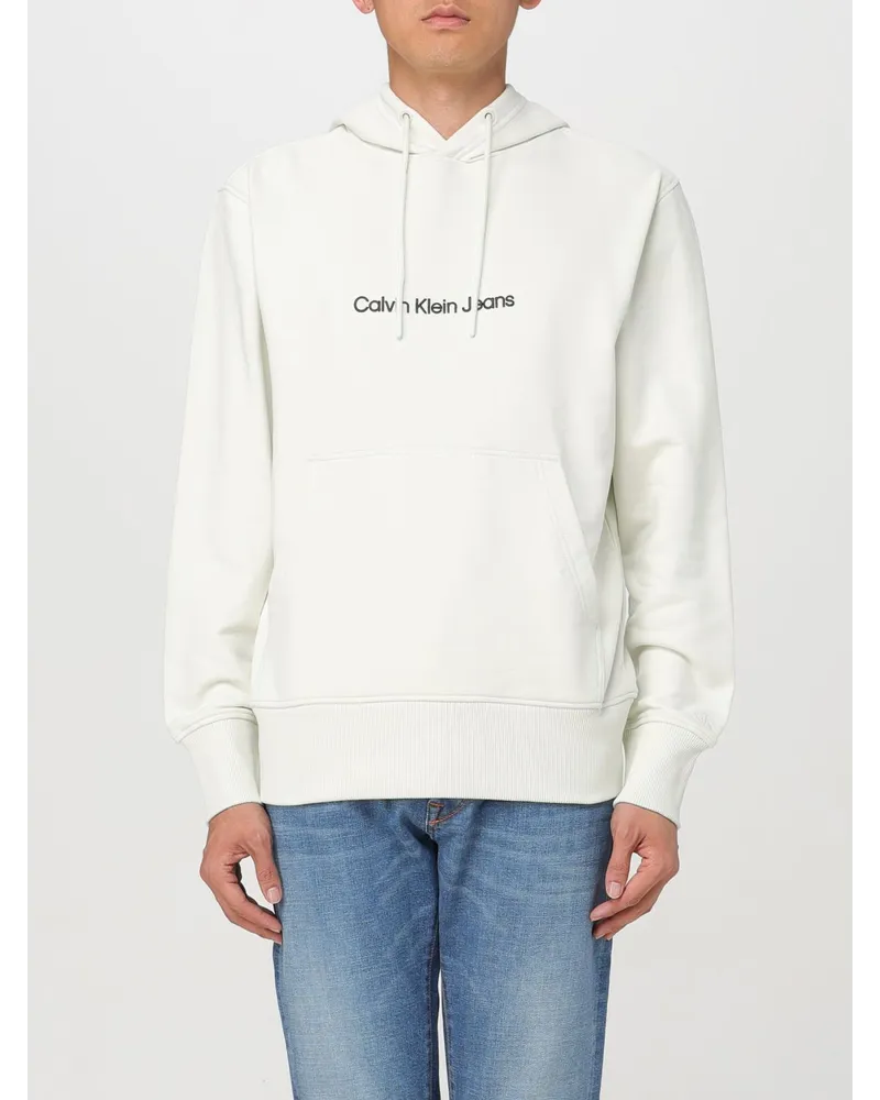 Calvin Klein Sweatshirt Ck Jeans Weiß
