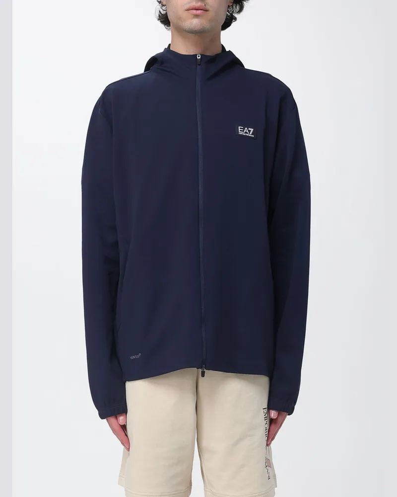 EA7 Jacke herren Blau