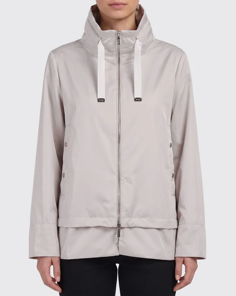 MOORER Mantel damen Weiß