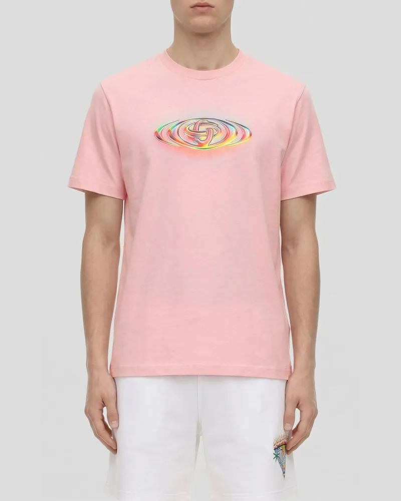 Casablanca Paris T-shirt herren Pink