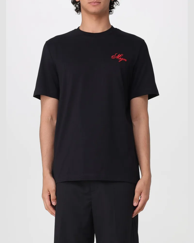 MSGM T-shirt herren Schwarz