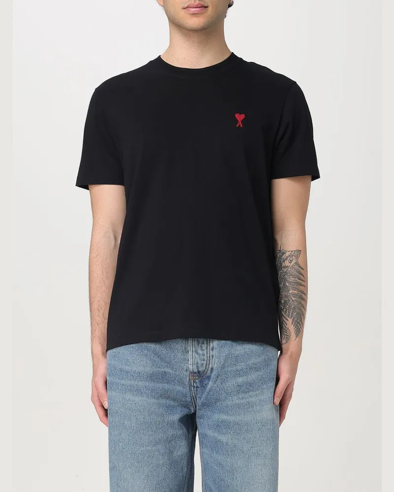 AMI Paris T-shirt herren Schwarz
