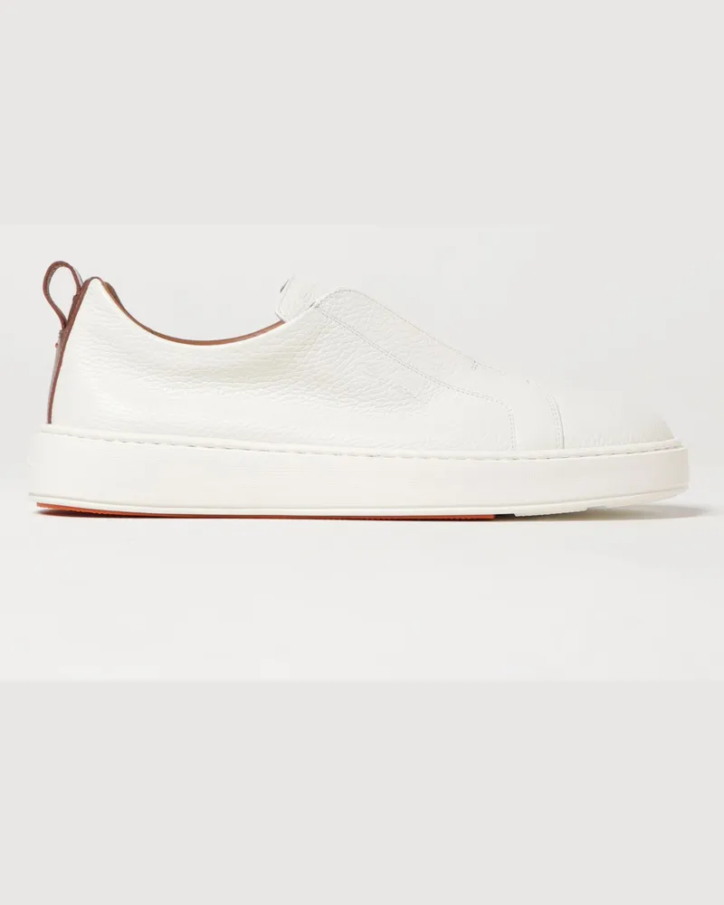 Santoni Sneakers herren Weiß