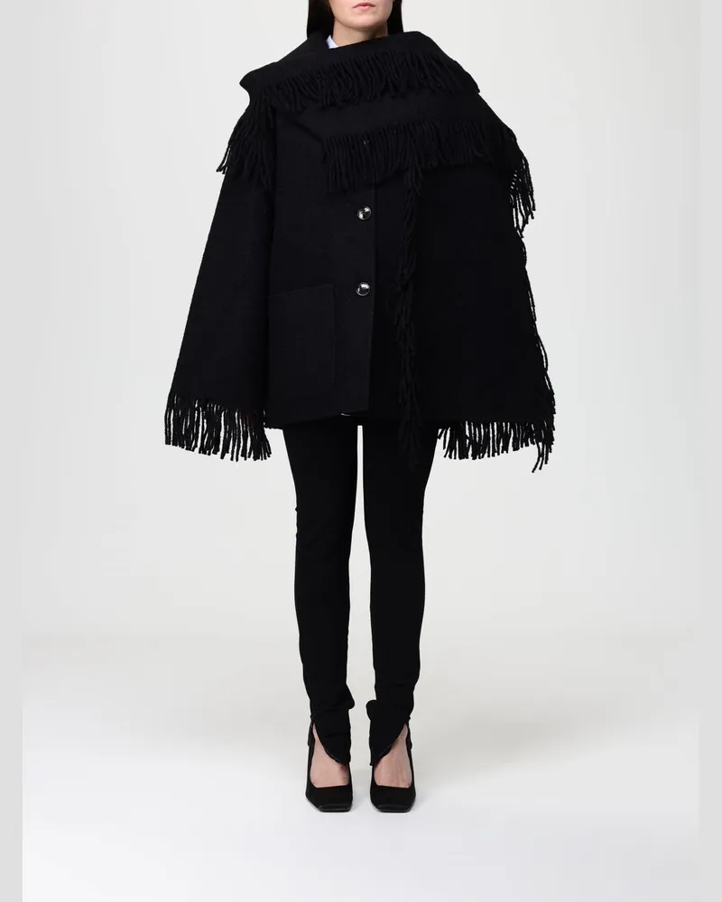 Totême Mantel damen Schwarz