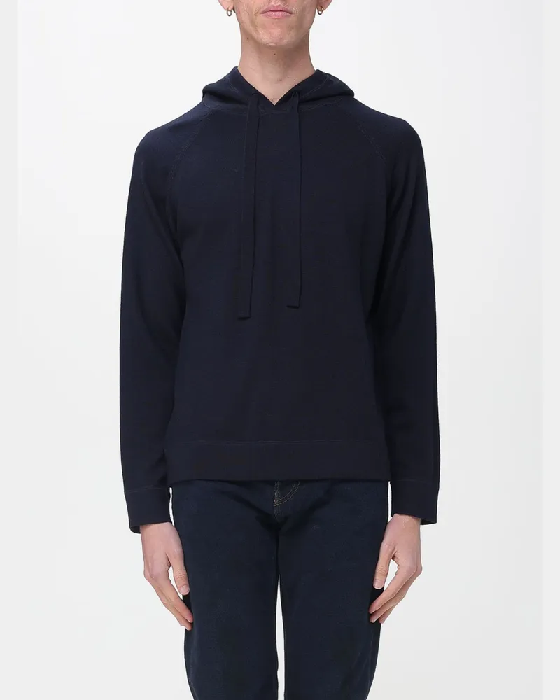 Paolo Pecora Milano Pullover herren Blau
