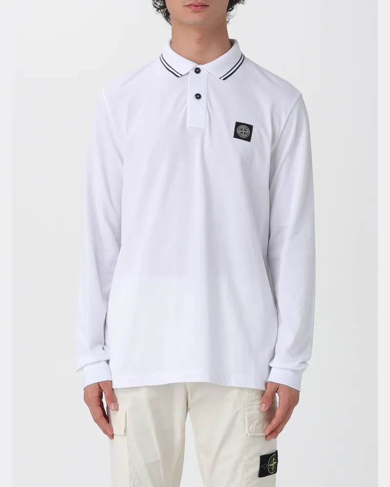 Stone Island Polo herren Weiß