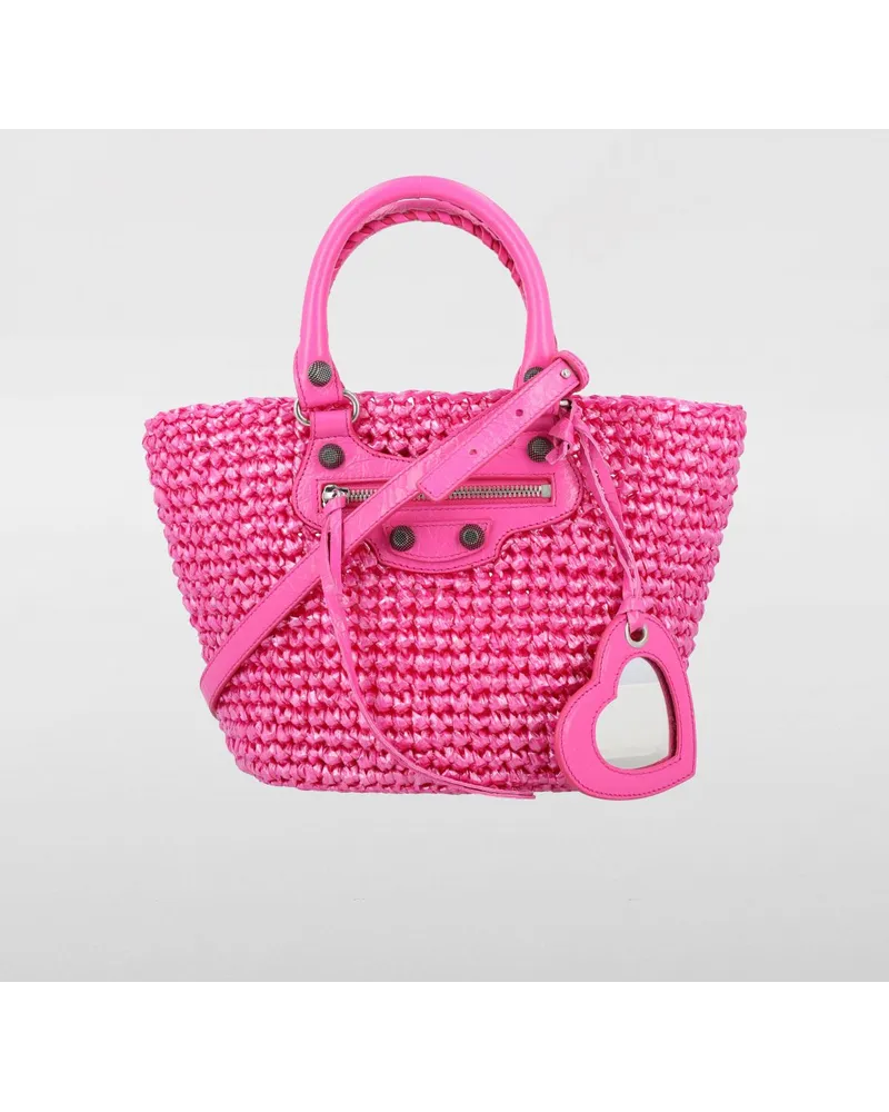 Balenciaga Schultertasche Pink