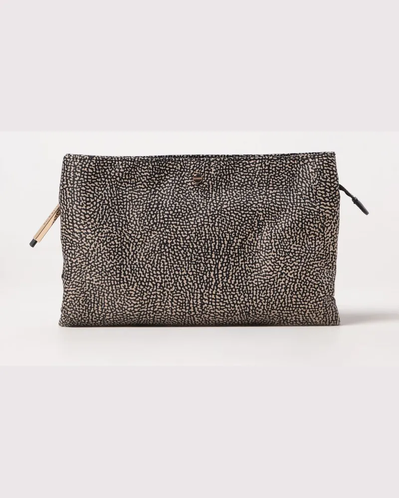 Borbonese Schultertasche damen Natural