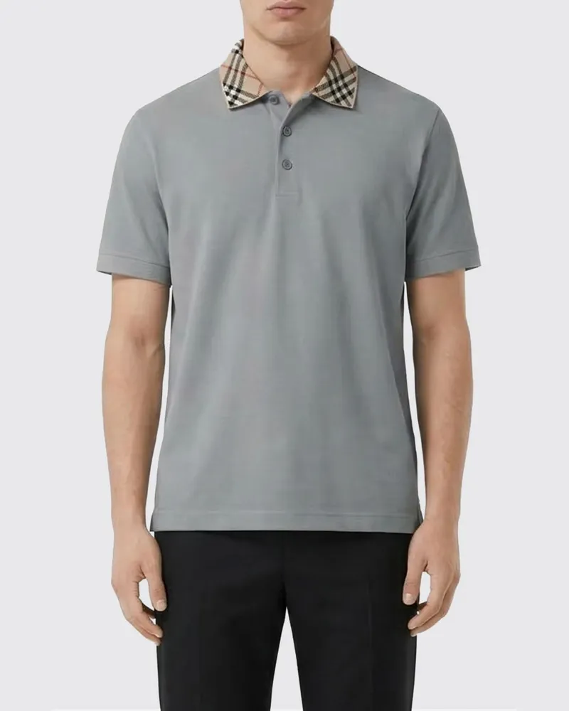 Burberry T-shirt herren Grau