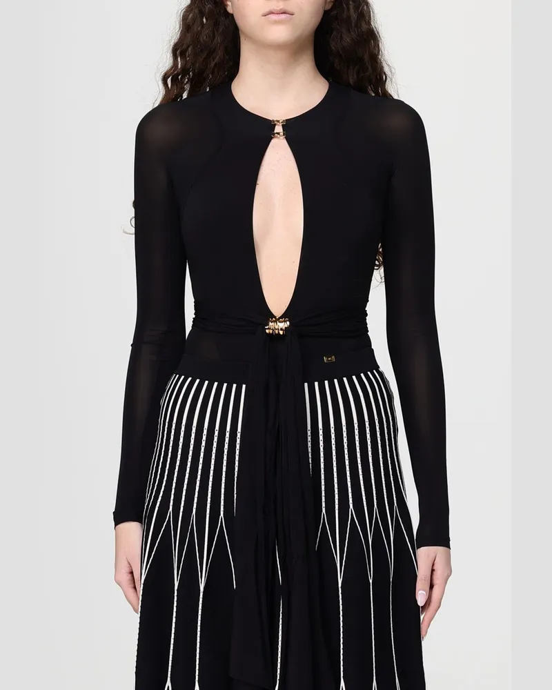 Elisabetta Franchi Top damen Schwarz