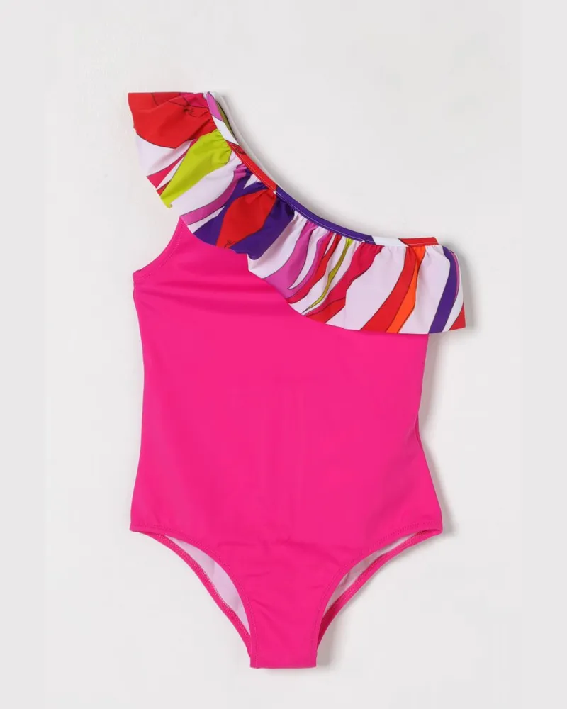 Emilio Pucci Bademode kinder Raspberry