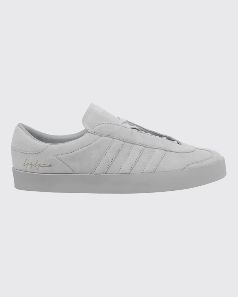 Y-3 Gazelle Wildleder-Sneakers Grau