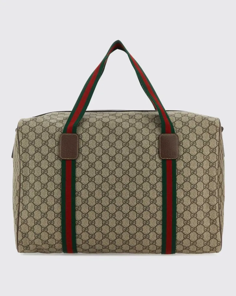 Gucci Reisetasche aus GG Supreme-Stoff mit Monogramm und Doppelgriff Bunt