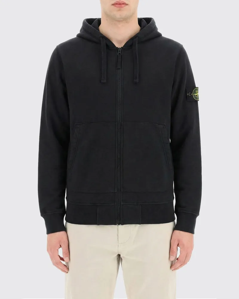 Stone Island Sweatshirt herren Schwarz