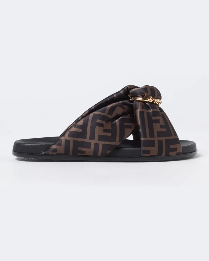 Fendi Schuhe damen Tabak