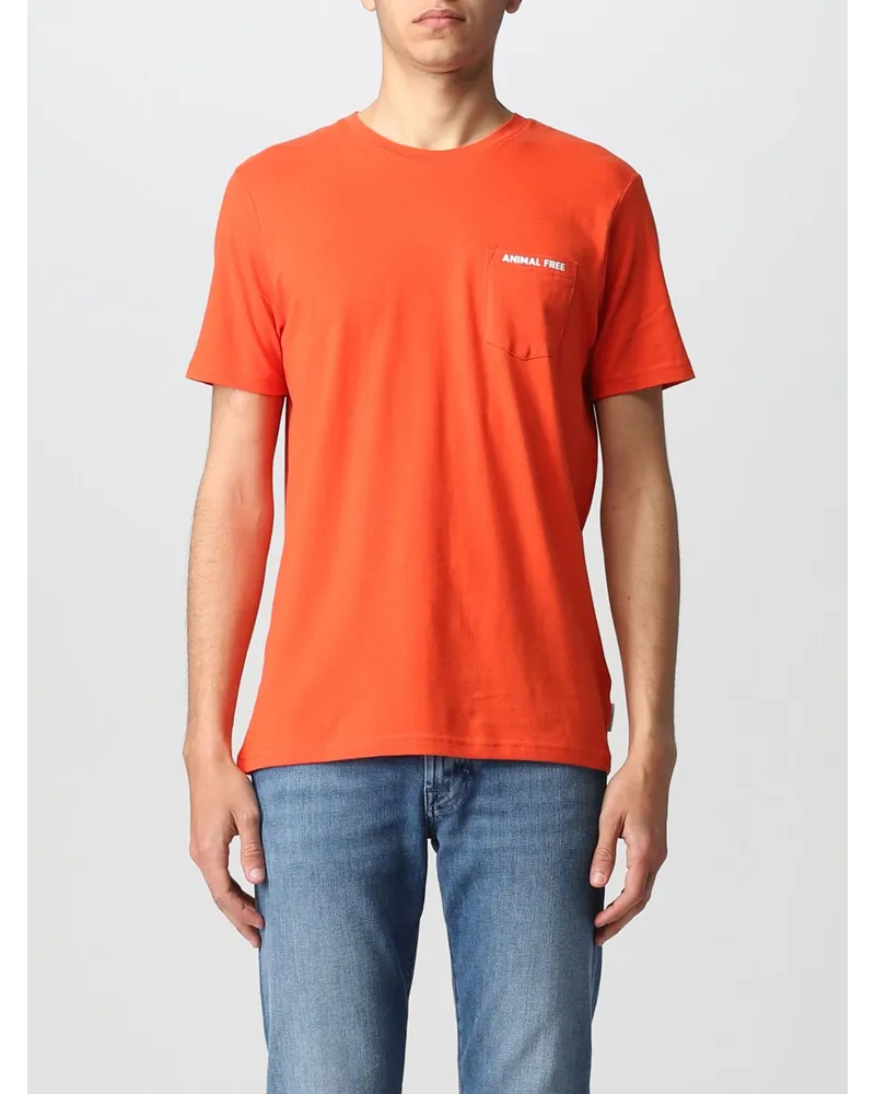 Save The Duck Herren T-Shirt Rot