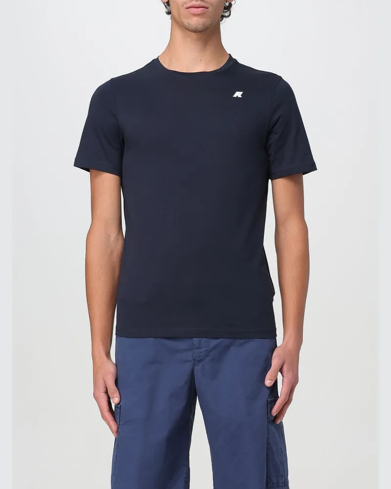 K-Way T-shirt herren Blau