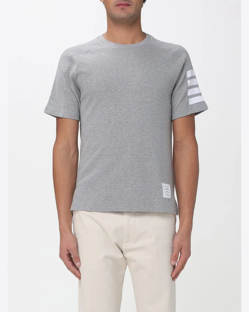 Thom Browne T-shirt herren Grau