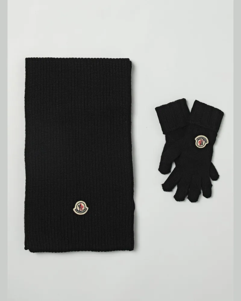 Moncler Schal kinder Schwarz