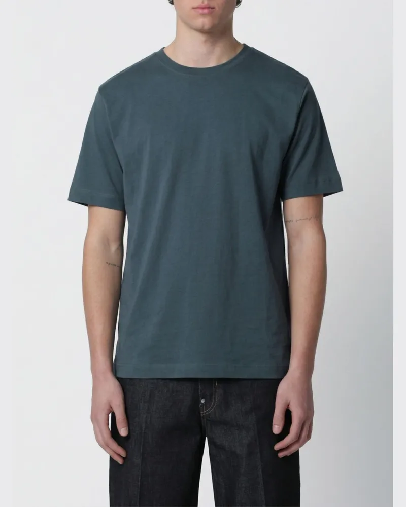 Dries van Noten T-shirt herren Petroleum