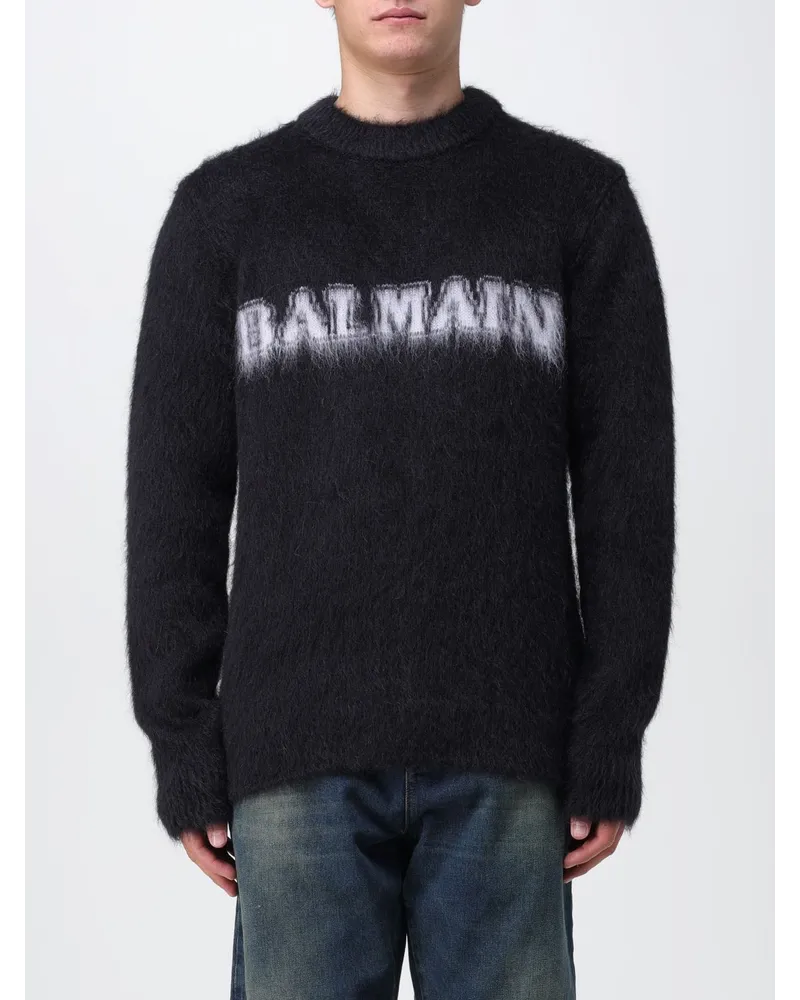 Balmain Pullover herren Schwarz